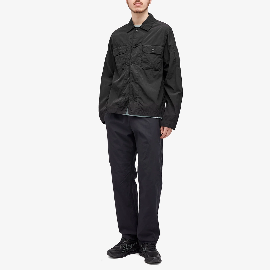 CP Company Men's Chrome-R Pocket Overshirt Black